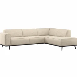 Woood Statement Hoekbank Rechts Beige Melange