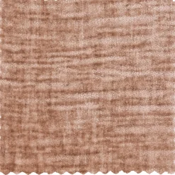Woood Statement Hoekbank Links Chenille Velvet Perzikroze