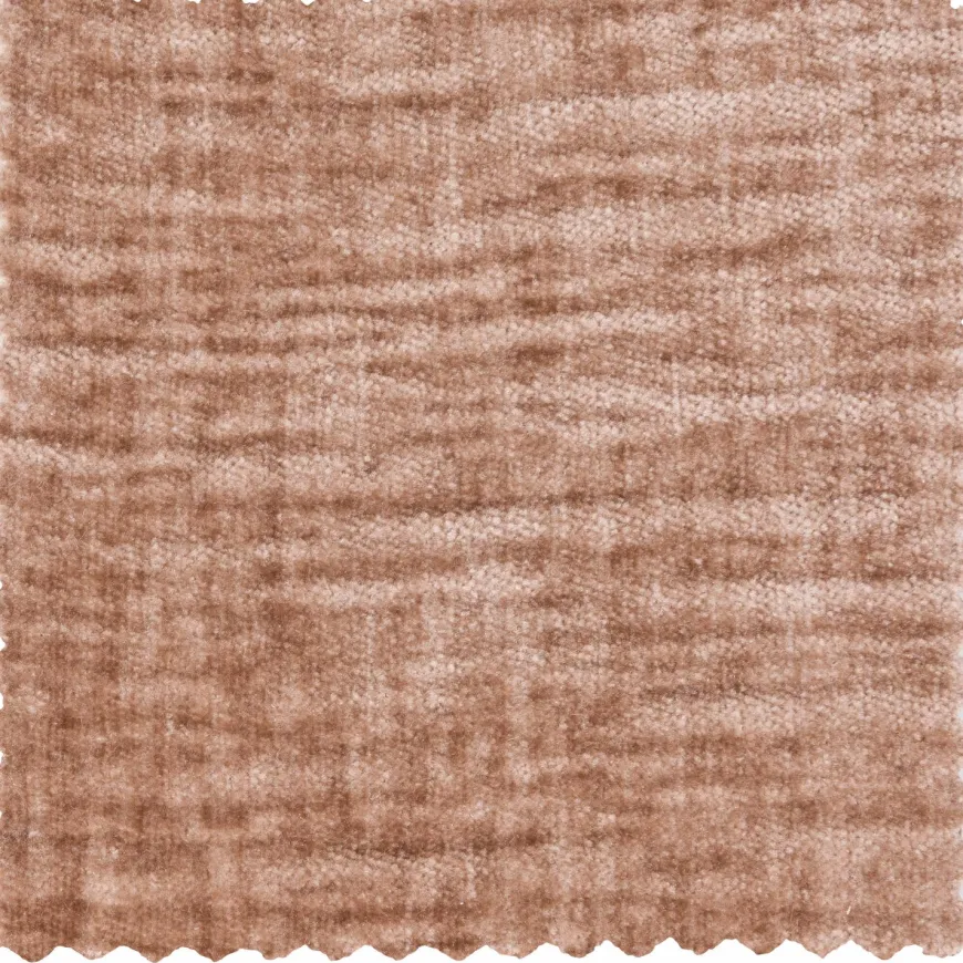 Woood Statement Hoekbank Links Chenille Velvet Perzikroze