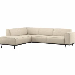 Woood Statement Hoekbank Links Beige Melange