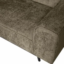 Woood Statement hoekbank links structure velvet bonsai