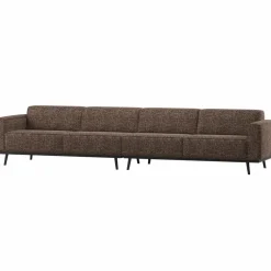 Woood Statement Xl 4-Zits Bank 372 Cm Bruin Melange