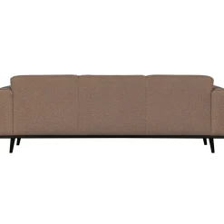 Woood Statement 3-zits bank 230 cm bouclé nougat