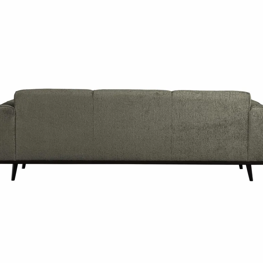 Woood Statement 3-zits bank 230 cm structure velvet frost