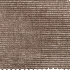 Woood Statement 4-zits bank 280 cm platte brede rib clay