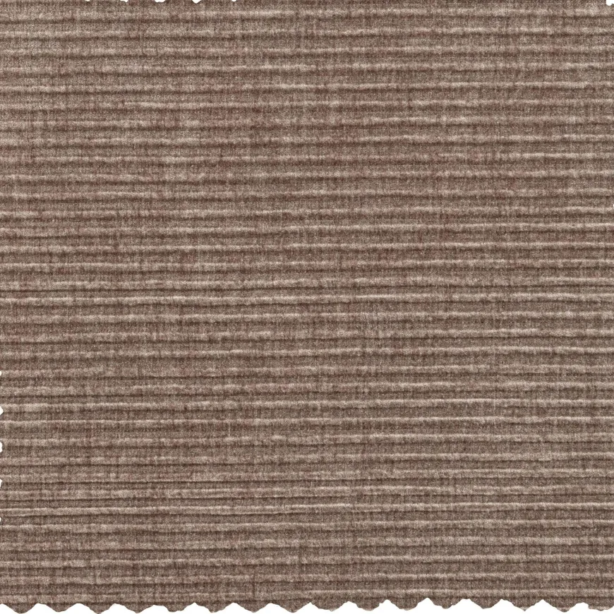 Woood Statement 4-zits bank 280 cm platte brede rib clay