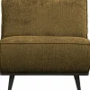 Woood Statement 1-zits element structure velvet brass