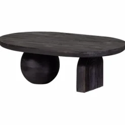 Woood Steppe Salontafel Mango Hout Zwart