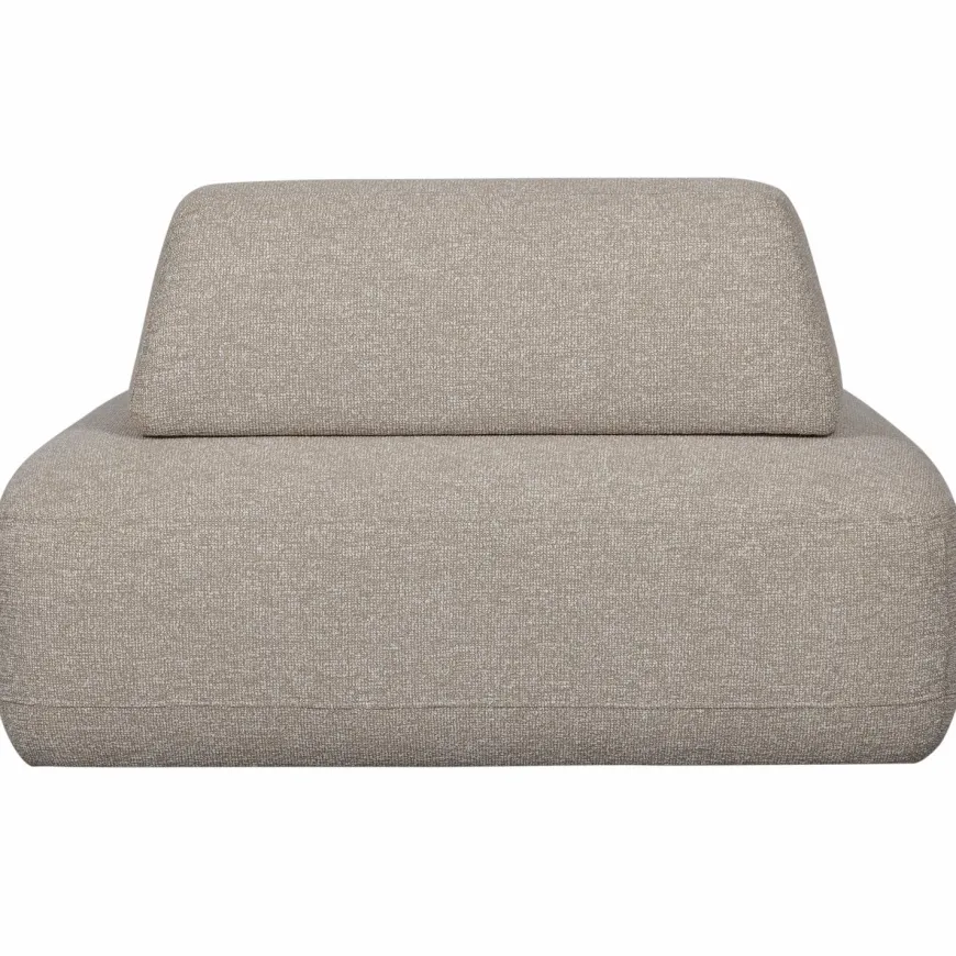 Woood Sterck fauteuil met verplaatsbare rugleuning naturel