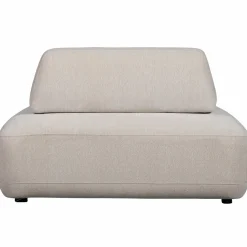 Woood Sterck fauteuil met verplaatsbare rugleuning zand