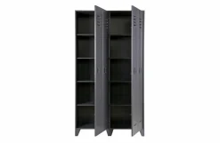 Woood Stijn Hoog 2drs Lockerkast Steel Grey [fsc]