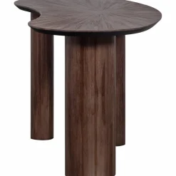 Woood Sun organische sidetable/bureau recycled teak bruin