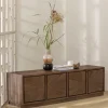 Woood Sun tv meubel recycled teak bruin
