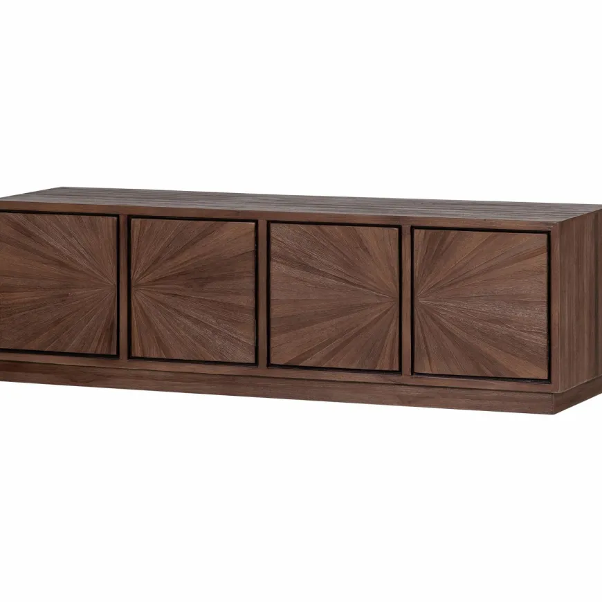Woood Sun tv meubel recycled teak bruin