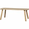 Woood Tablo eettafel deens ovaal dl 180x100cm transparant [fsc]