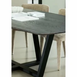 Woood Tablo eettafel deens ovaal dl 220x100cm mystic brown [fsc]