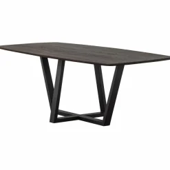 Woood Tablo eettafel deens ovaal dl 220x100cm mystic brown [fsc]