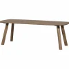Woood Tablo eettafel deens ovaal dl 220x100cm cashmere brown [fsc]