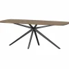 Woood Tablo Eettafel Deens Ovaal Verjongd 220x100cm Cashmere Brown [fsc]
