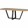 Woood Tablo eettafel organisch dl 220x100cm transparant [fsc]