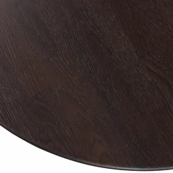 Woood Tablo eettafel rond vingerlas Ø120cm mystic brown [fsc]