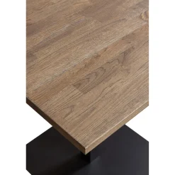 Woood Tablo eettafel vierkant vingerlas 80x80cm cashmere brown [fsc]