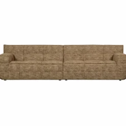 Woood Timor 4-zits bank caramel melange