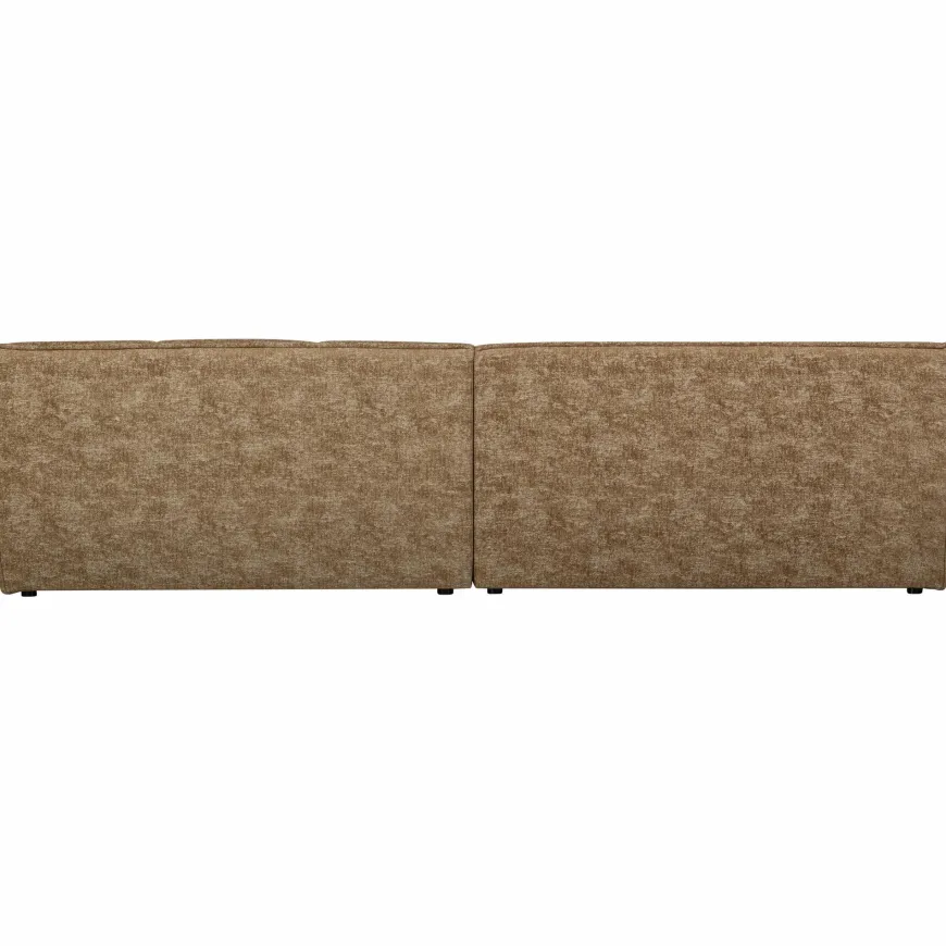 Woood Timor 4-zits bank caramel melange