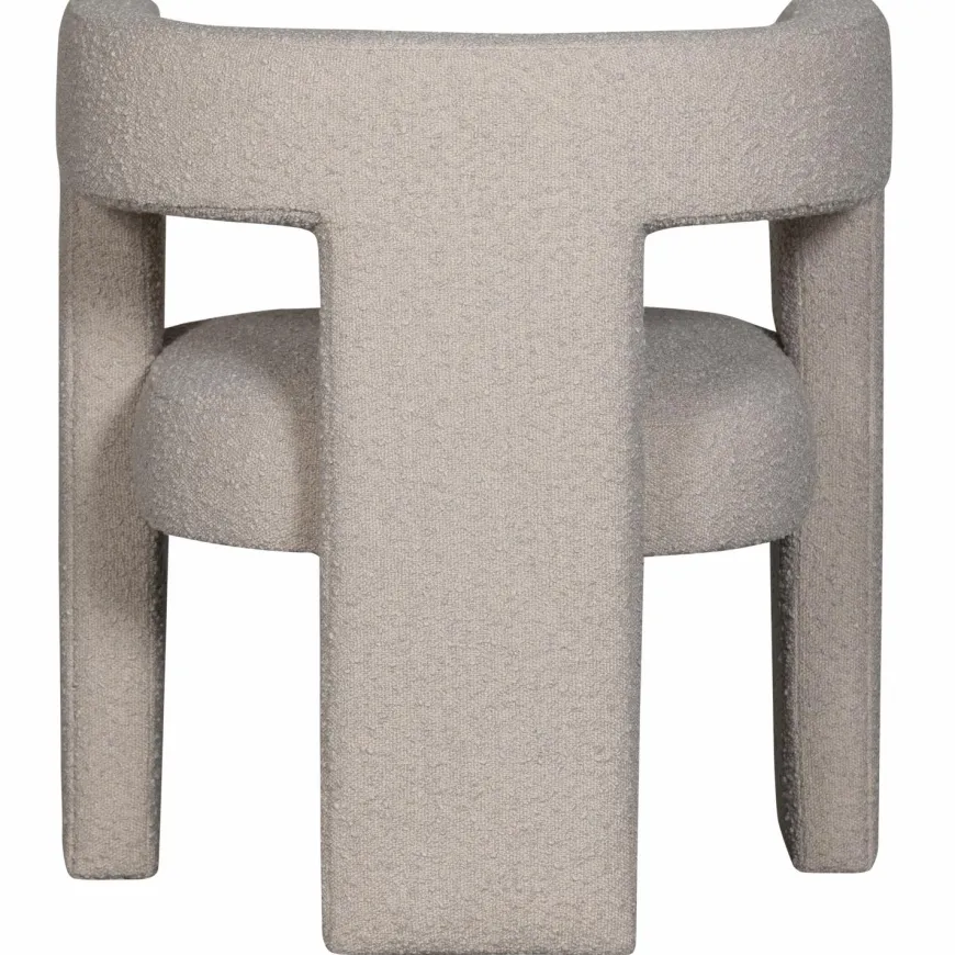 Woood TIWA fauteuil boucle beige