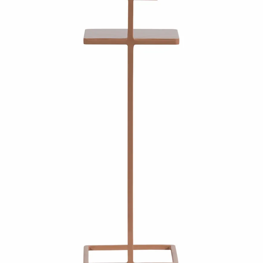 Woood Toste bijzettafel metaal oud roze