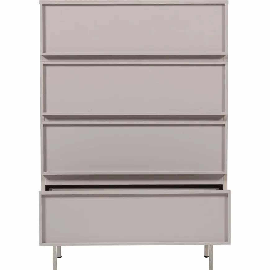 Woood Tours Ladekast 4 Lades Melamine/Mdf Zand