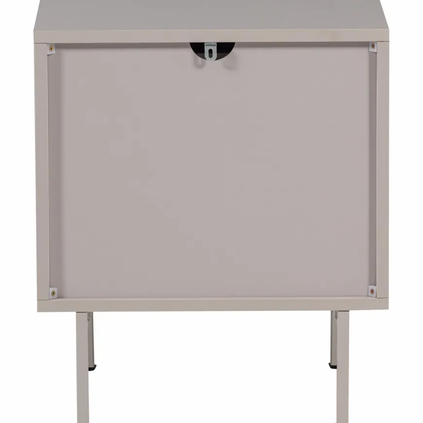 Woood Tours Ladekast/Nachtkastje 2 Lades Melamine/Mdf Zand