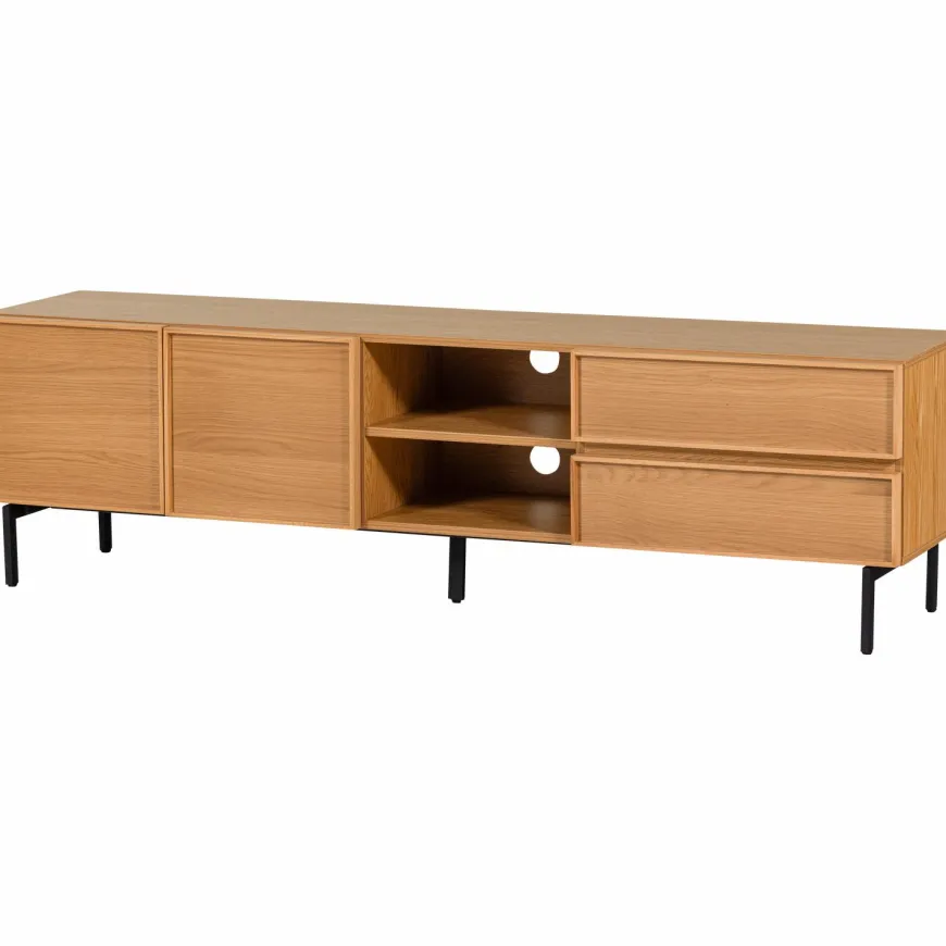 Woood Tours Tv Meubel 180 Cm Melamine/Mdf Naturel