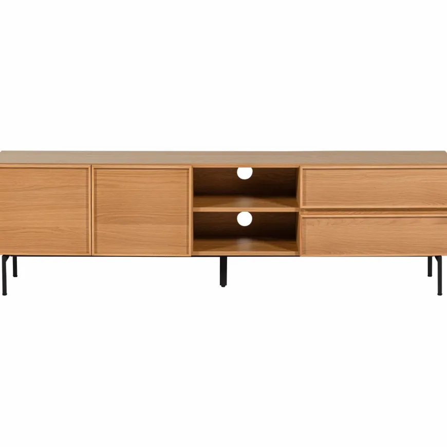 Woood Tours Tv Meubel 180 Cm Melamine/Mdf Naturel