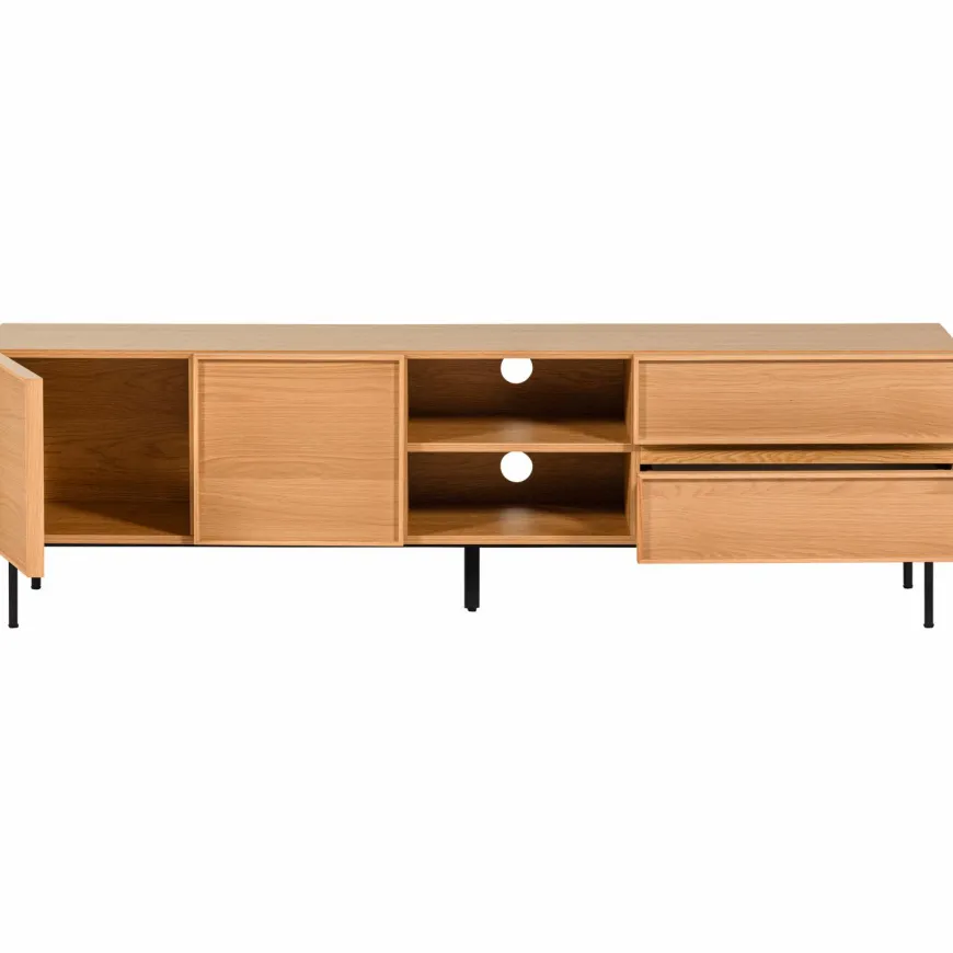Woood Tours Tv Meubel 180 Cm Melamine/Mdf Naturel