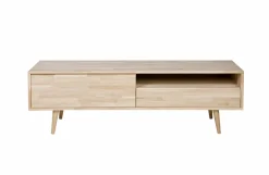 Woood Tygo Tv Meubel 150 Eiken Met Retro Poten [fsc]
