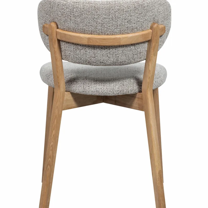 Woood Udar eetkamerstoel met houten frame naturel