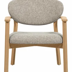 Woood Udar fauteuil met houten frame naturel
