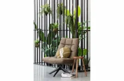 Woood Varen hangende kunstplant groen 58cm