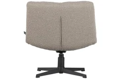 Woood Vinny Draaifauteuil bouclé Zand