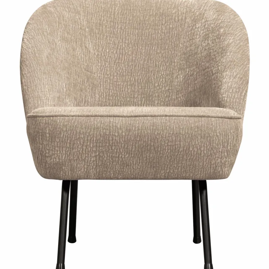 Woood Vogue fauteuil 3d chenille zand
