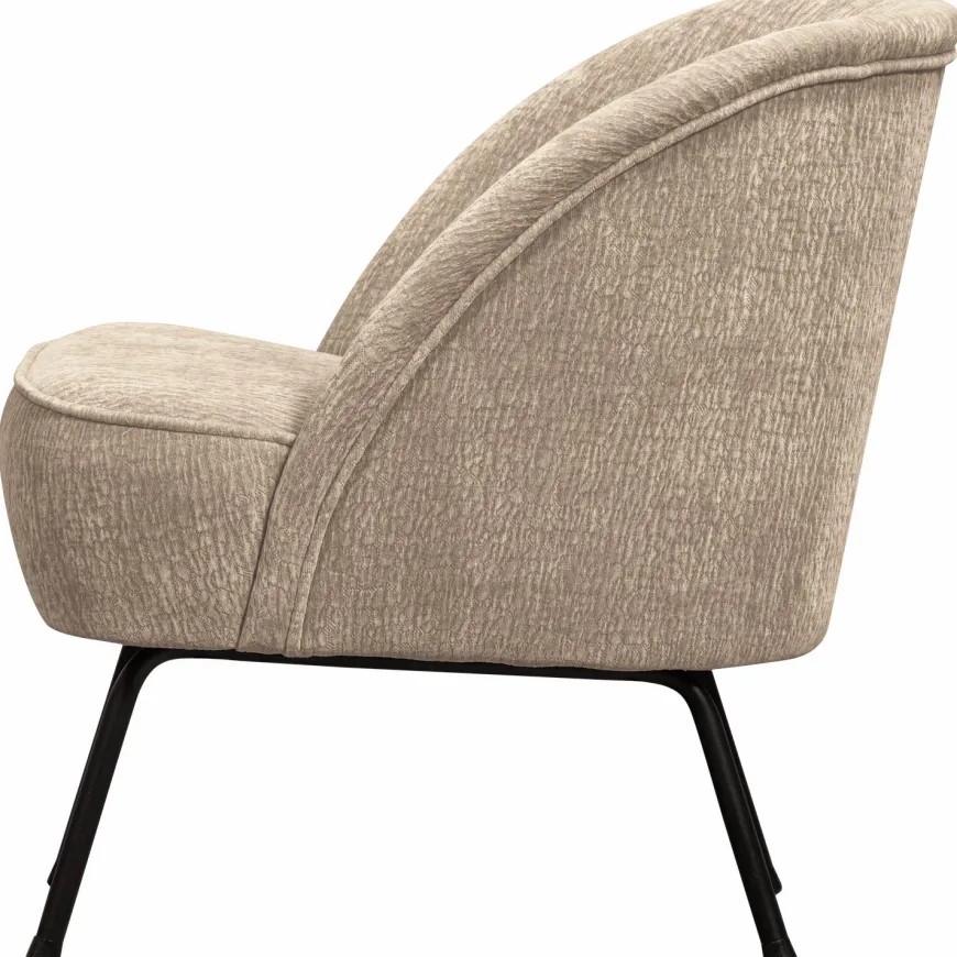 Woood Vogue fauteuil 3d chenille zand