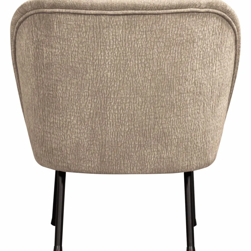 Woood Vogue fauteuil 3d chenille zand