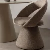 Woood Winter draaibare eetkamerstoel naturel melange