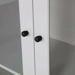 Woood Xam vitrinekast grenen wolkengrijs [fsc]