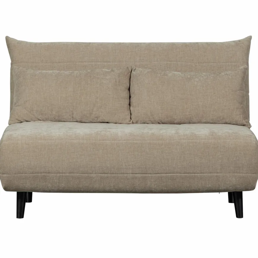 Woood Xem 1-persoons slaapbank velvet naturel
