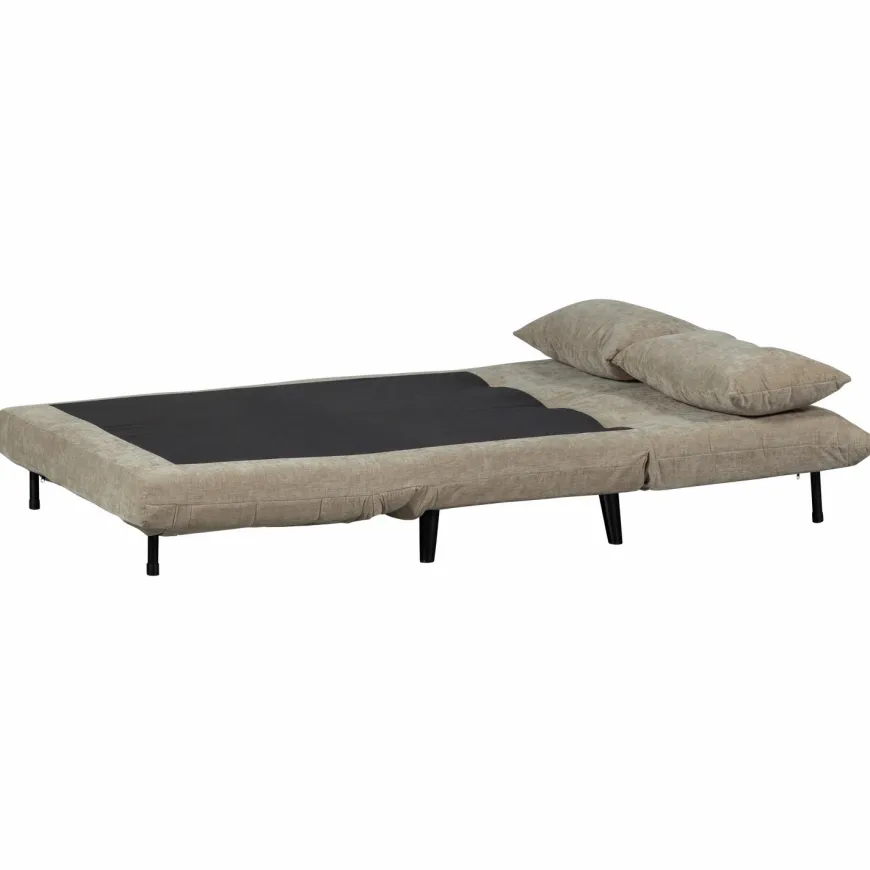 Woood Xem 1-persoons slaapbank velvet naturel