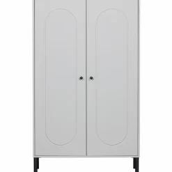 Woood Xina lage kast grenen wolkengrijs [fsc]